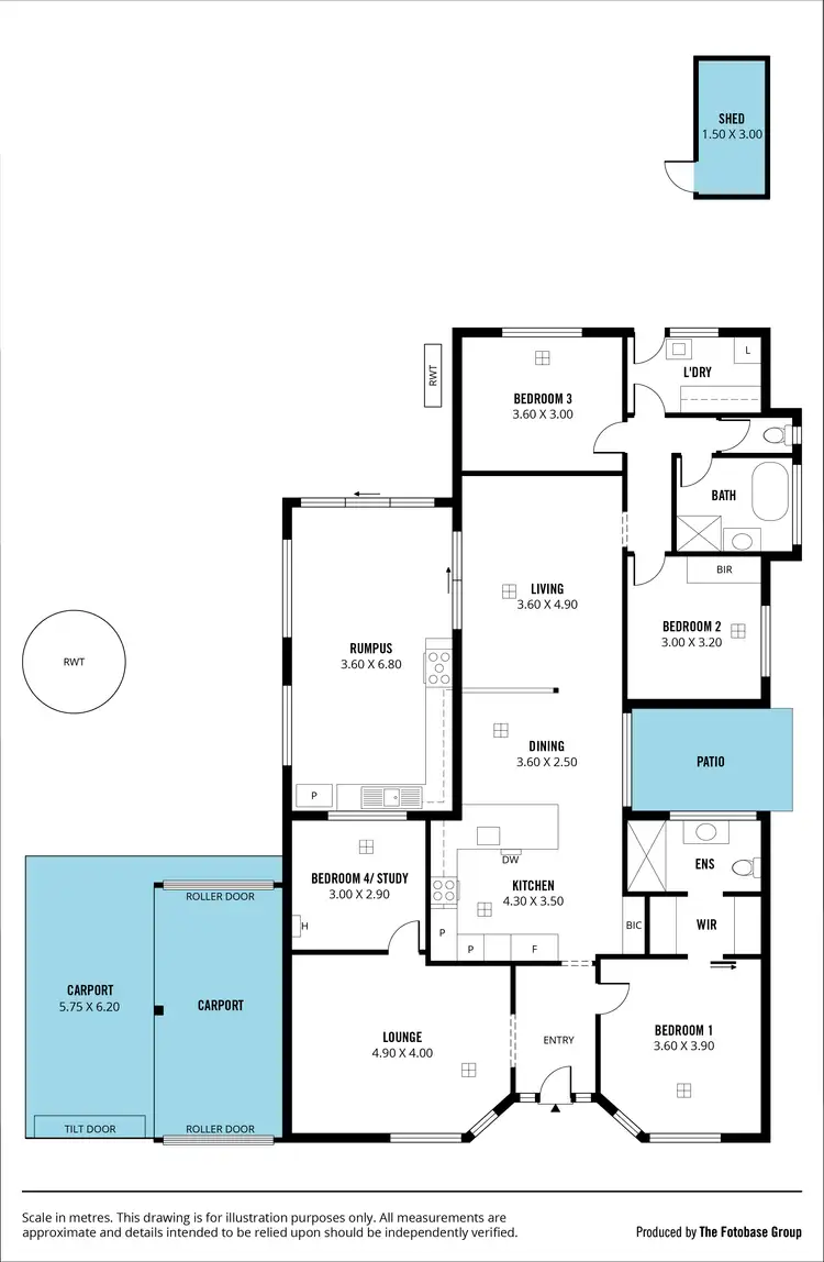 Floorplan of Homely house listing, 14 Glenway Road, Hallett Cove SA 5158