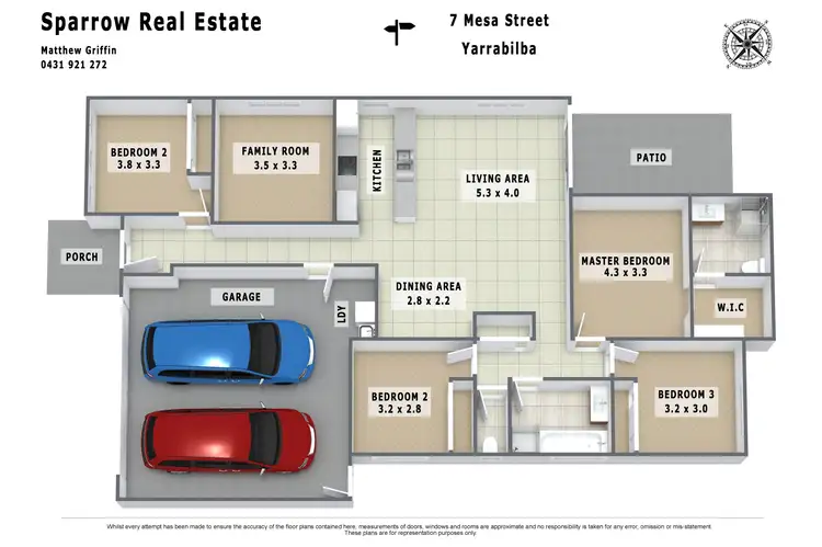 Floorplan of Homely house listing, 7 Mesa Street, Yarrabilba QLD 4207