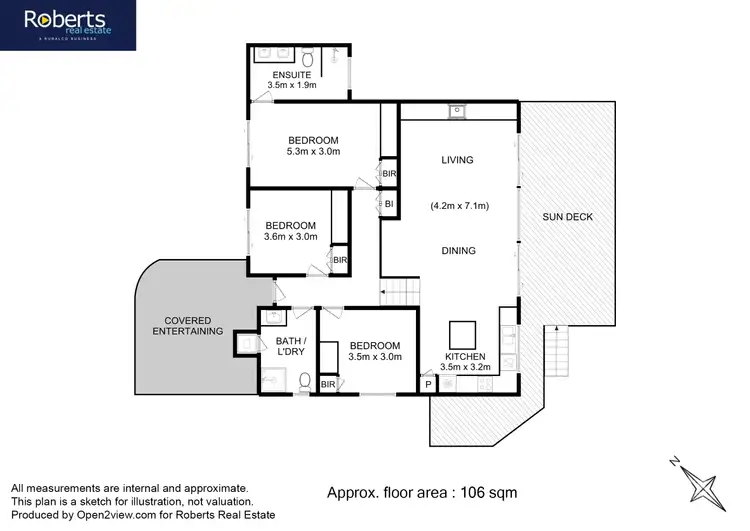 Floorplan of Homely house listing, 21 Esplanade East, Coles Bay TAS 7215