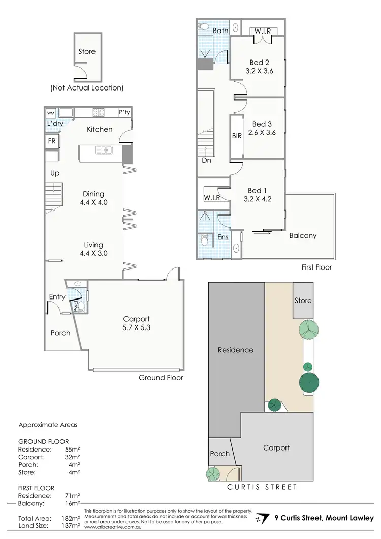 Floorplan of Homely house listing, 9 Curtis Street, Mount Lawley WA 6050