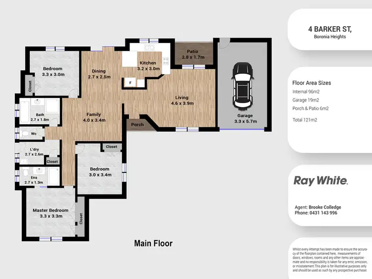 Floorplan of Homely house listing, 4 Barker Street, Boronia Heights QLD 4124