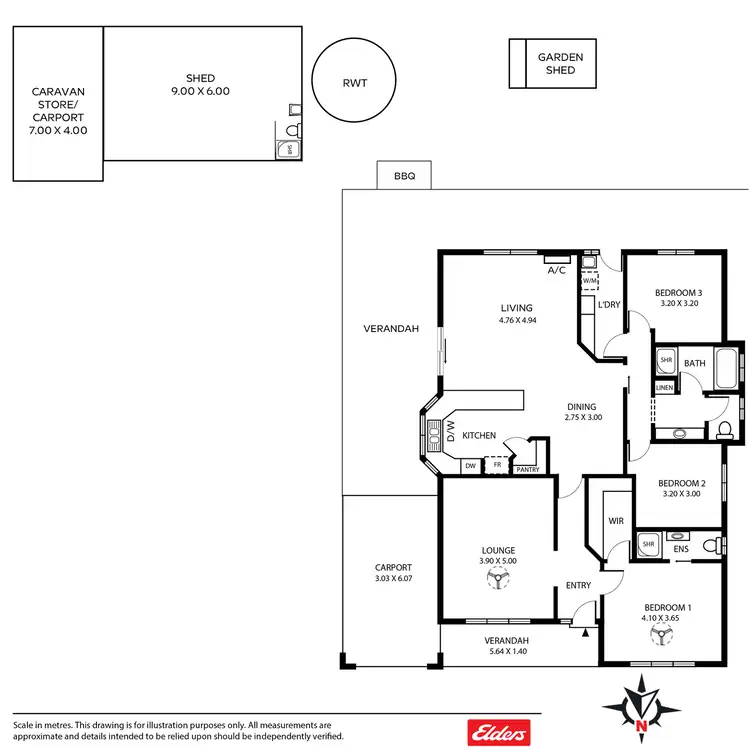 Floorplan of Homely house listing, 3 Fenchurch Street, Goolwa North SA 5214
