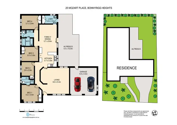 Floorplan of Homely house listing, 25 Mozart Place, Bonnyrigg Heights NSW 2177
