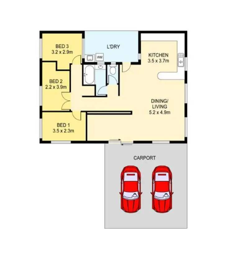 Floorplan of Homely house listing, 14 Nankeen Court, Leanyer NT 812