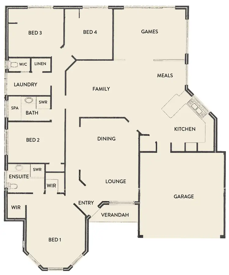 Floorplan of Homely house listing, 17 Astrolabe Lane, Falcon WA 6210