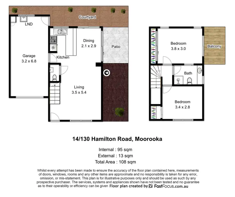 Floorplan of Homely unit listing, 14/130 Hamilton Road, Moorooka QLD 4105