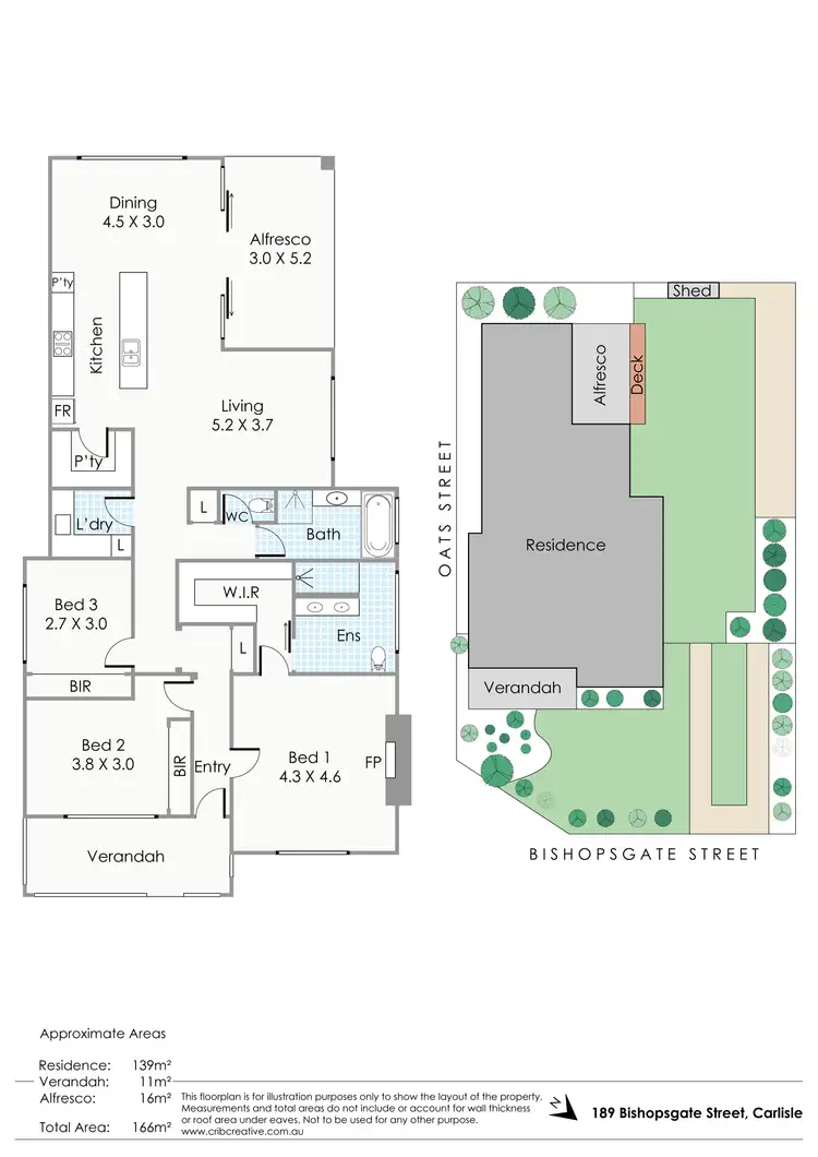 Floorplan of Homely house listing, 189 Bishopsgate Street, Carlisle WA 6101