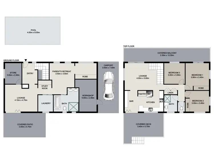 Floorplan of Homely house listing, 20 Westminster Avenue, Alexandra Hills QLD 4161