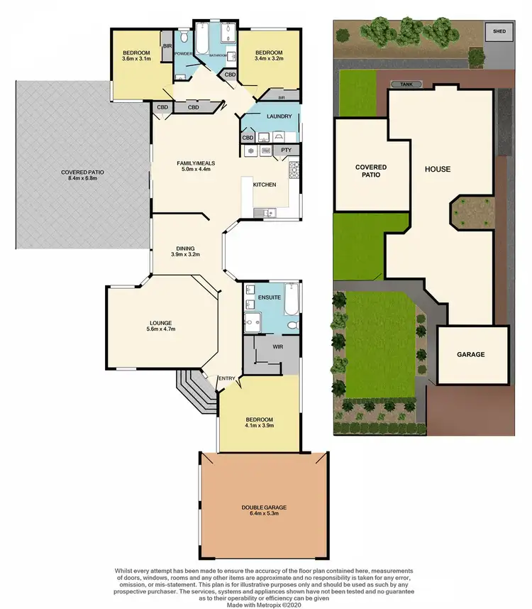 Floorplan of Homely house listing, 41 Salerno Way, Rowville VIC 3178