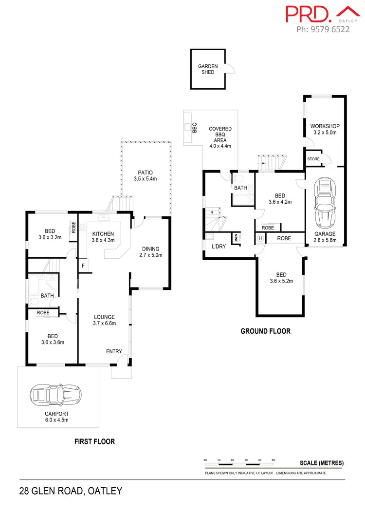 Floorplan of Homely house listing, 28 Glen Road, Oatley NSW 2223