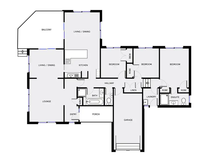 Floorplan of Homely house listing, 5 Ahmatt Street, Ngunnawal ACT 2913