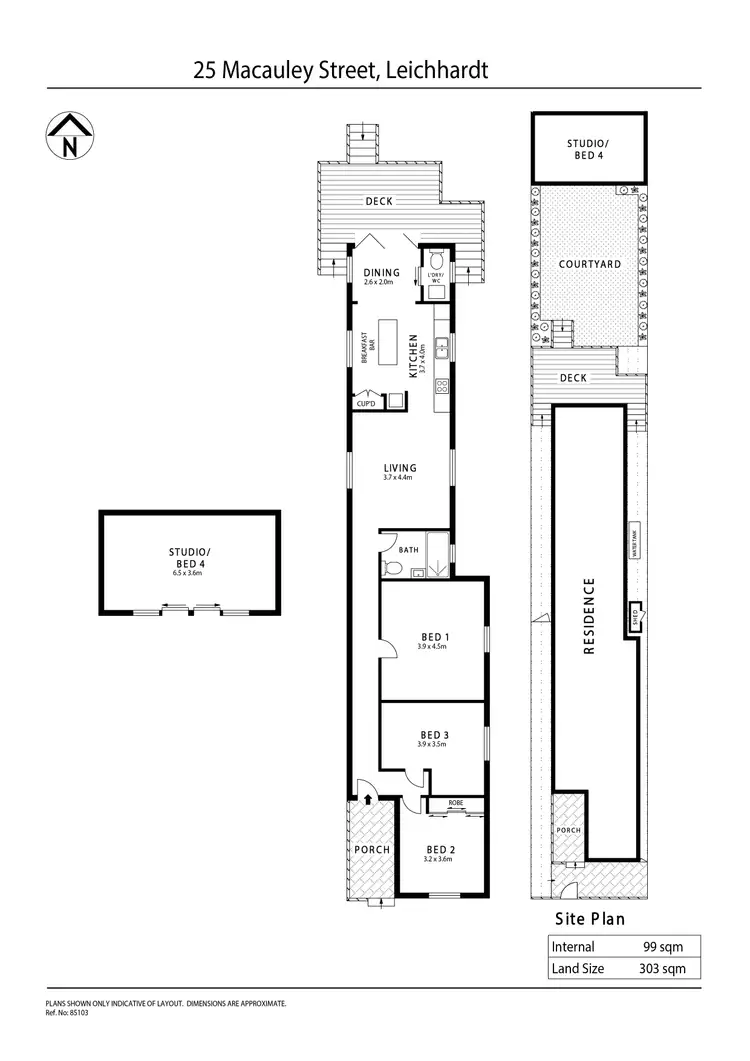 Floorplan of Homely house listing, 25 Macauley Street, Leichhardt NSW 2040