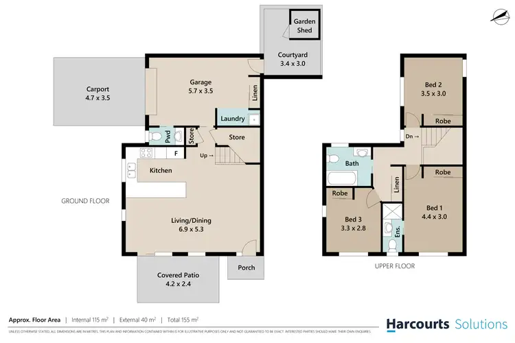 Floorplan of Homely townhouse listing, 2/26 Kingsmill Street, Chermside QLD 4032