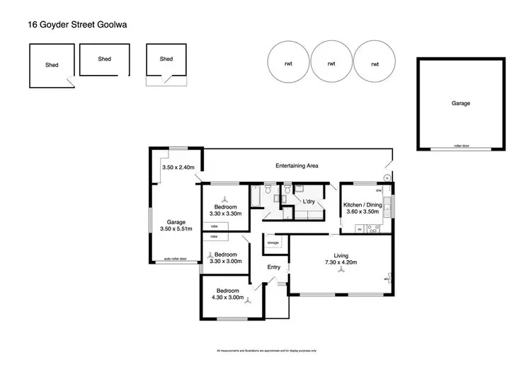 Floorplan of Homely house listing, 16 Goyder Street, Goolwa SA 5214