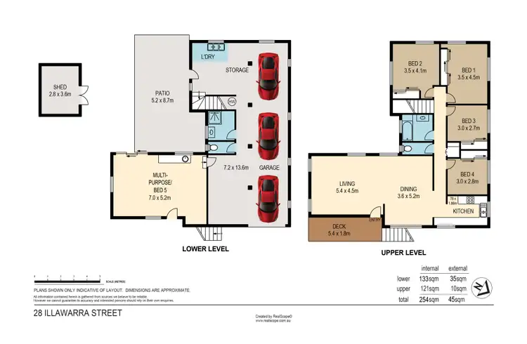 Floorplan of Homely house listing, 28 Illawarra Street, Everton Hills QLD 4053
