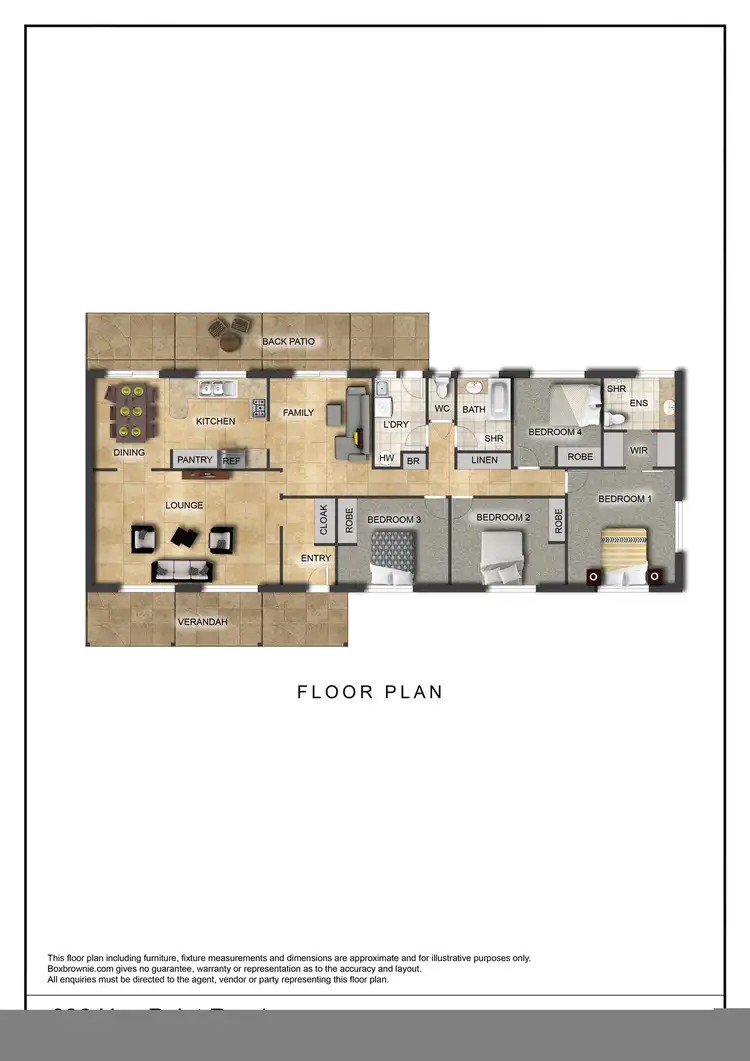 Floorplan of Homely rural property listing, 896 Hay Point Road, Hay Point QLD 4740