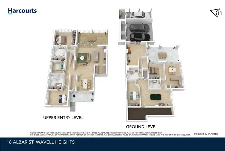 Floorplan of Homely house listing, 18 Albar Street, Wavell Heights QLD 4012