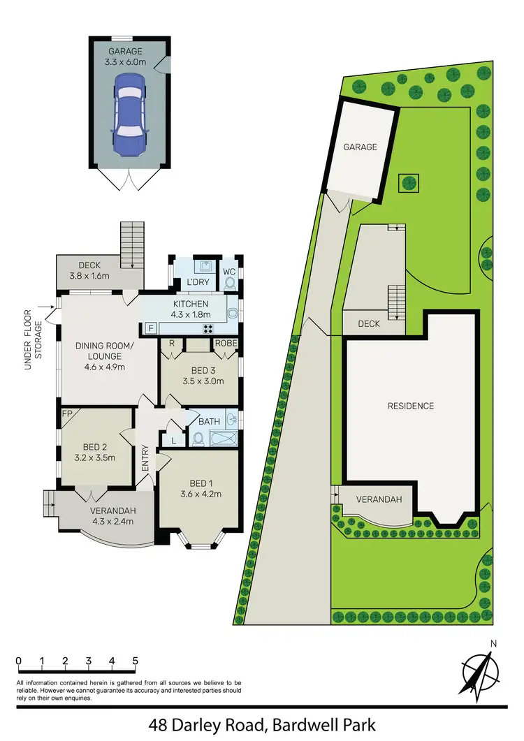 Floorplan of Homely house listing, 48 Darley Road, Bardwell Park NSW 2207