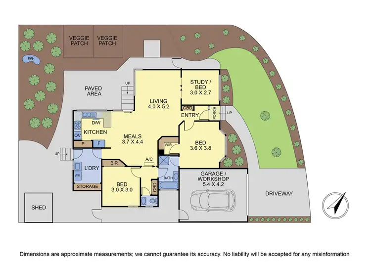 Floorplan of Homely unit listing, 23 Carmel Avenue, Ferntree Gully VIC 3156