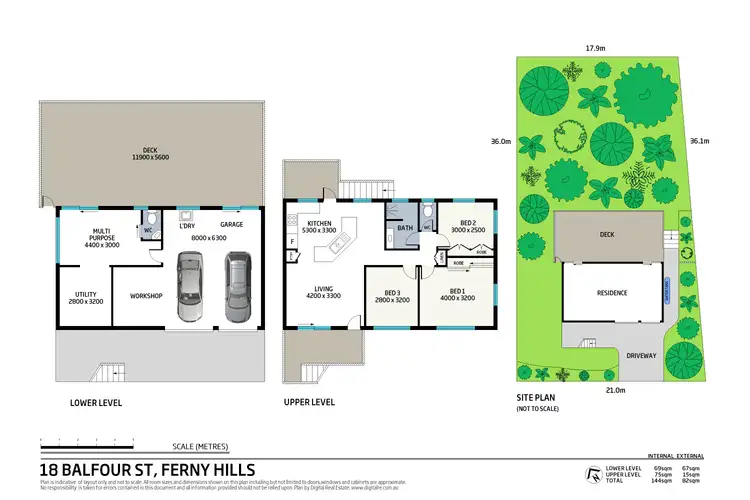 Floorplan of Homely house listing, 18 Balfour Street, Ferny Hills QLD 4055