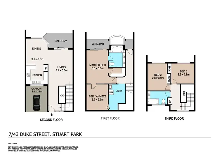 Floorplan of Homely unit listing, 7/43 Duke Street, Stuart Park NT 820