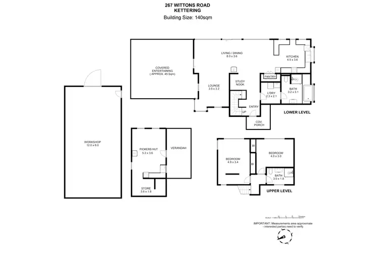 Floorplan of Homely house listing, 267 Whittons Road, Kettering TAS 7155