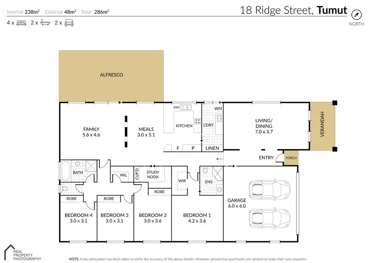 Floorplan of Homely house listing, 18 Ridge Street, Tumut NSW 2720