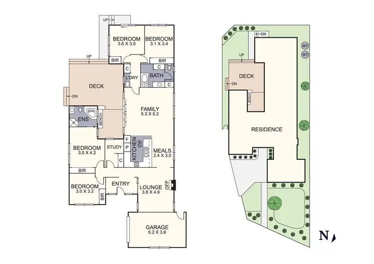 Floorplan of Homely house listing, 1/5 Fay Court, Croydon VIC 3136