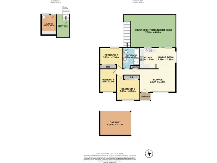 Floorplan of Homely house listing, 43 Ashley Avenue, Farmborough Heights NSW 2526
