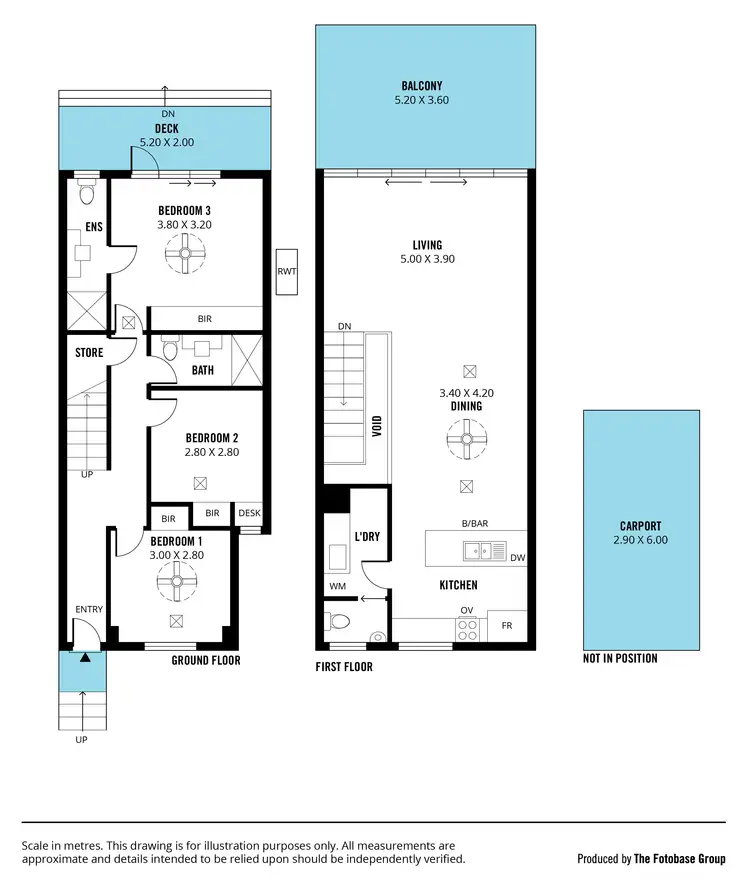 Floorplan of Homely villa listing, Villa 35/87/107 Main South Road, Normanville SA 5204