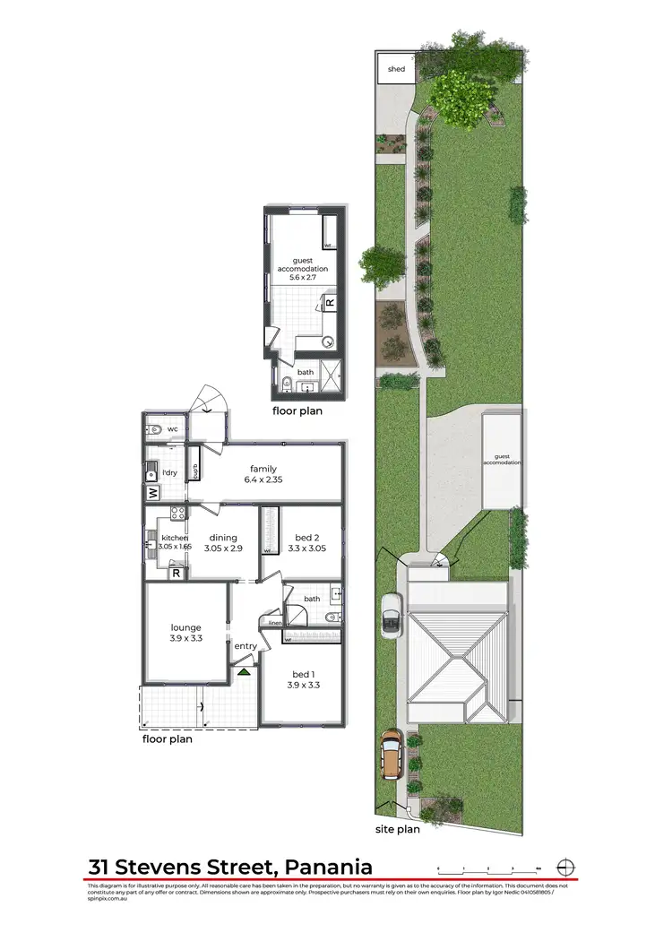 Floorplan of Homely house listing, 31 Stevens Street, Panania NSW 2213