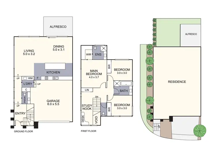 Floorplan of Homely house listing, 12 Herb Farm Lane, Lilydale VIC 3140