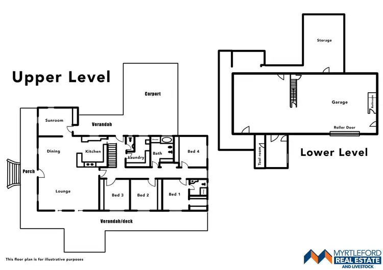 Floorplan of Homely house listing, 15 Fingerboard Hill, Myrtleford VIC 3737