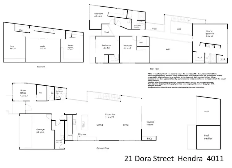 Floorplan of Homely house listing, 21 Dora Street, Hendra QLD 4011