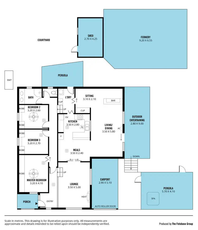Floorplan of Homely house listing, 2 Fountain Valley Drive, Happy Valley SA 5159