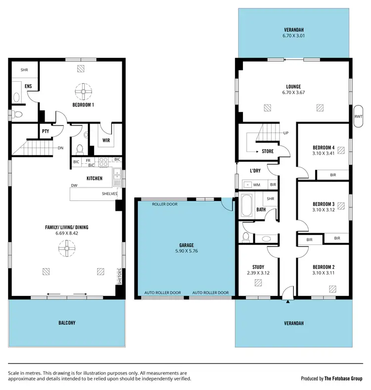 Floorplan of Homely house listing, 198 Rowley Road, Aldinga Beach SA 5173