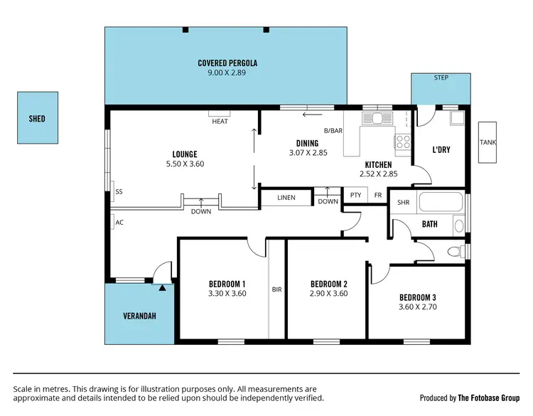 Floorplan of Homely house listing, 30 Blueridge Road, Hackham West SA 5163