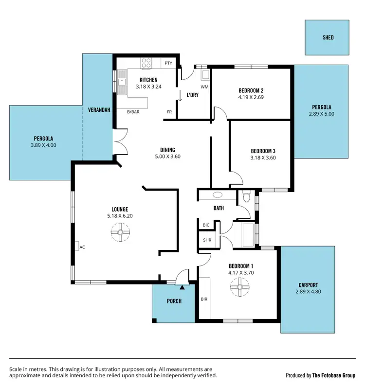 Floorplan of Homely house listing, 39a Churchill Avenue, Glandore SA 5037