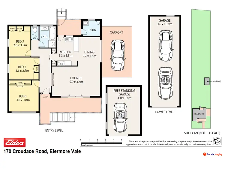 Floorplan of Homely house listing, 170 CROUDACE ROAD, Elermore Vale NSW 2287
