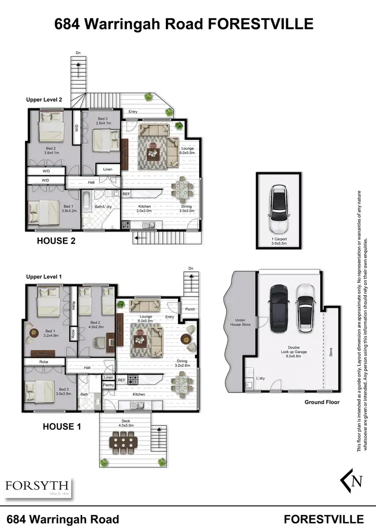 Floorplan of Homely house listing, 684 Warringah Road, Forestville NSW 2087