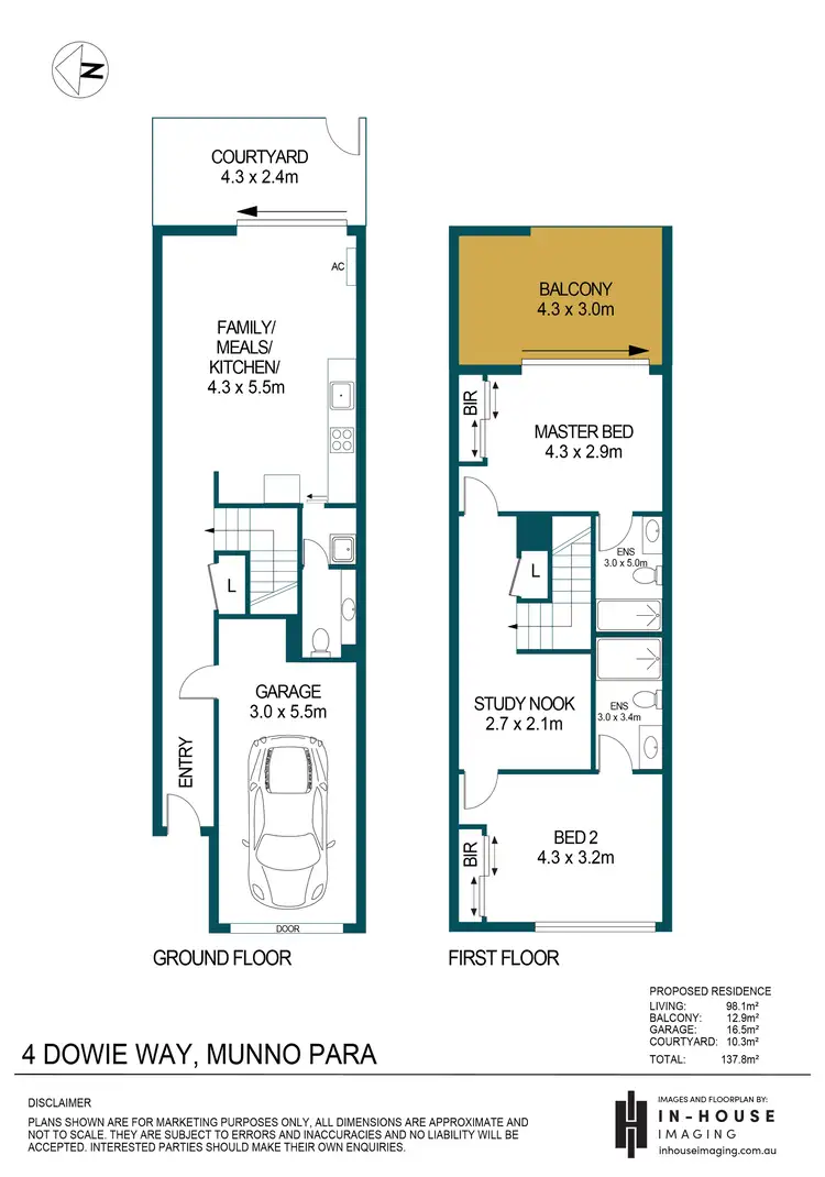 Floorplan of Homely house listing, 4 Dowie Way, Munno Para SA 5115