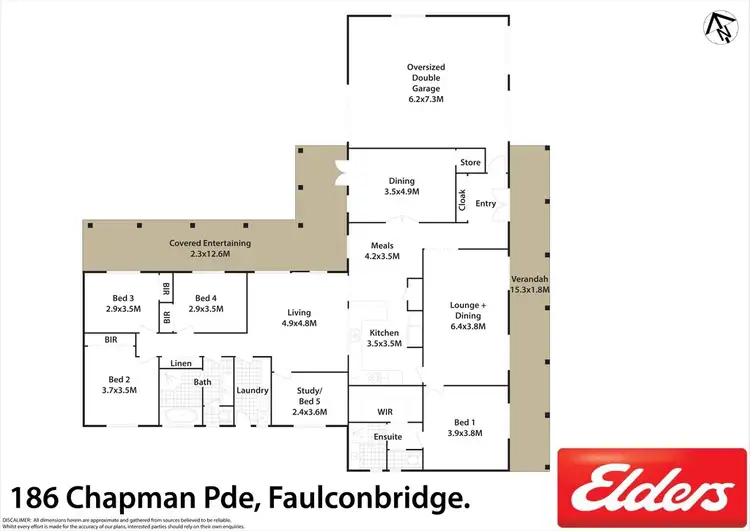 Floorplan of Homely house listing, 186 Chapman Parade, Faulconbridge NSW 2776