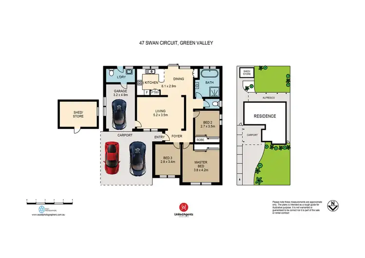 Floorplan of Homely house listing, 47 Swan Circuit, Green Valley NSW 2168