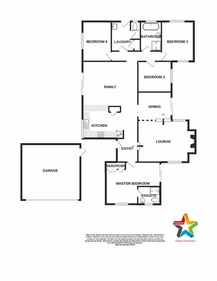 Floorplan of Homely house listing, 8 Turo Close, Willetton WA 6155