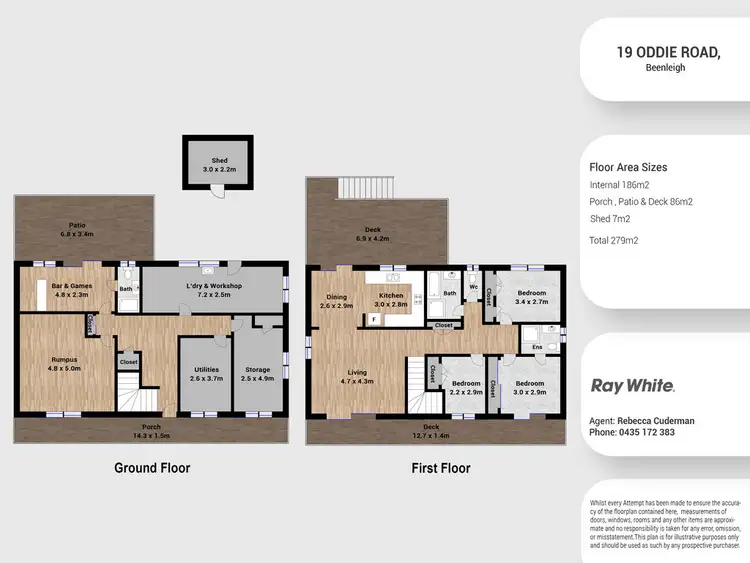 Floorplan of Homely house listing, 19 Oddie Road, Beenleigh QLD 4207