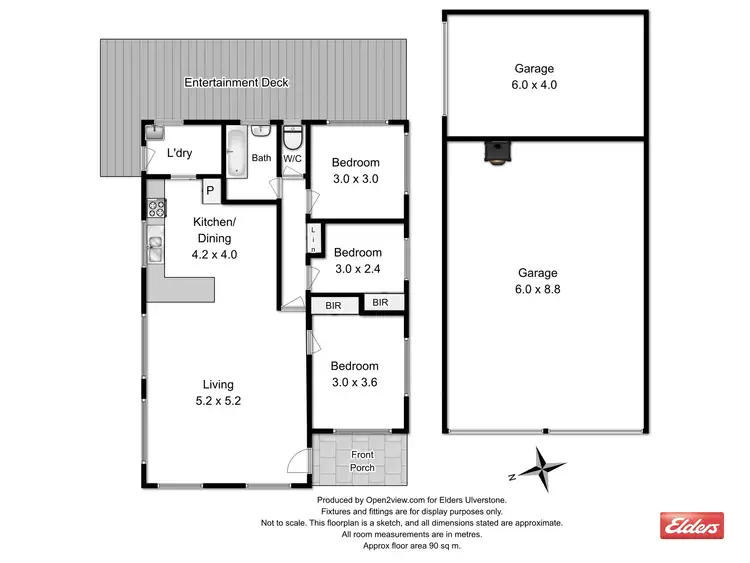 Floorplan of Homely house listing, 155 Gawler Road, Gawler TAS 7315