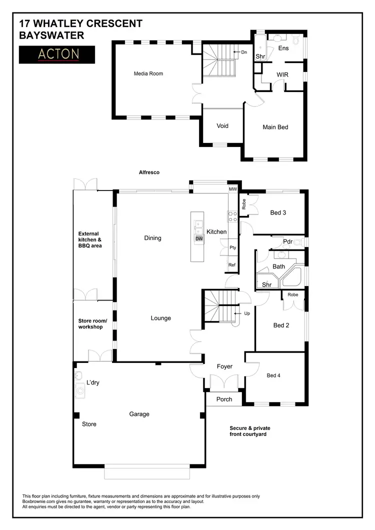 Floorplan of Homely house listing, 17 Whatley Crescent, Bayswater WA 6053
