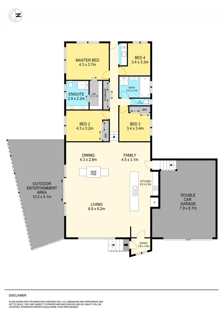 Floorplan of Homely house listing, 24 Delaland Ave, Buninyong VIC 3357