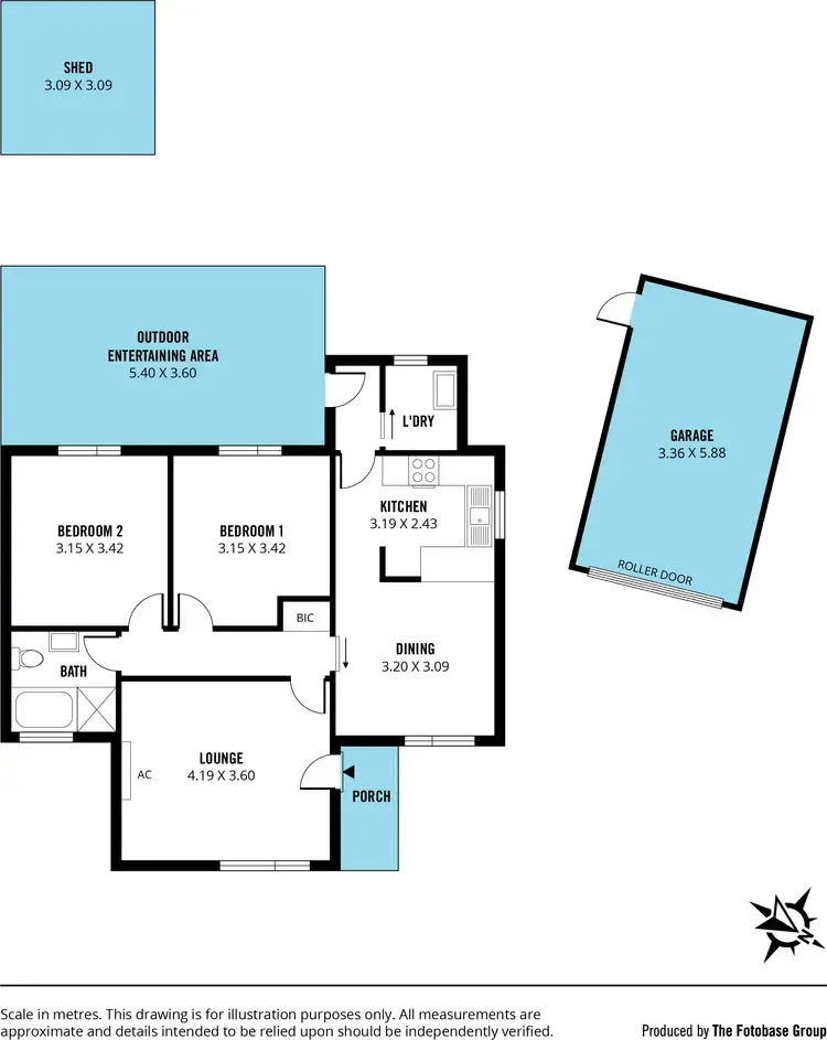 Floorplan of Homely house listing, 6 Philps Court, O'halloran Hill SA 5158