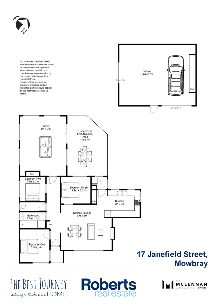 Floorplan of Homely house listing, 17 Janefield Street, Mowbray TAS 7248